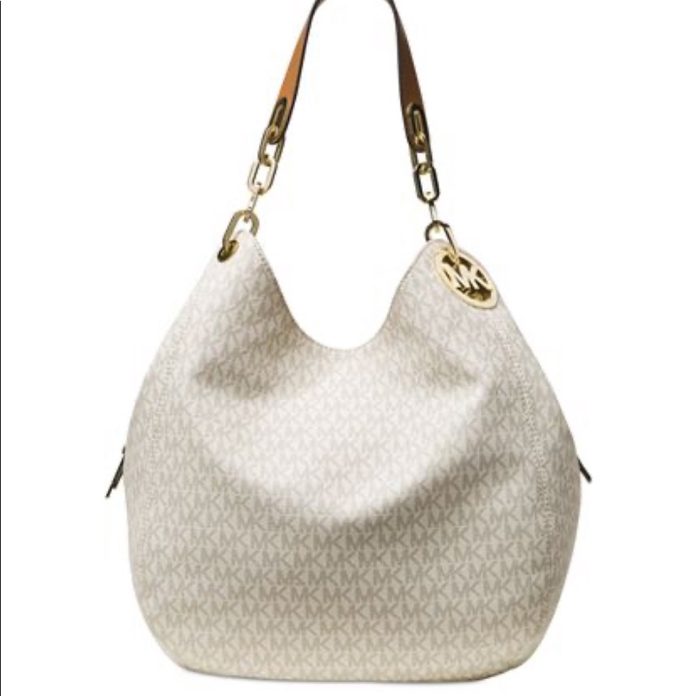 Michael Kors Signature Logo Fulton Bag